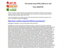 Tablet Screenshot of pphl.com